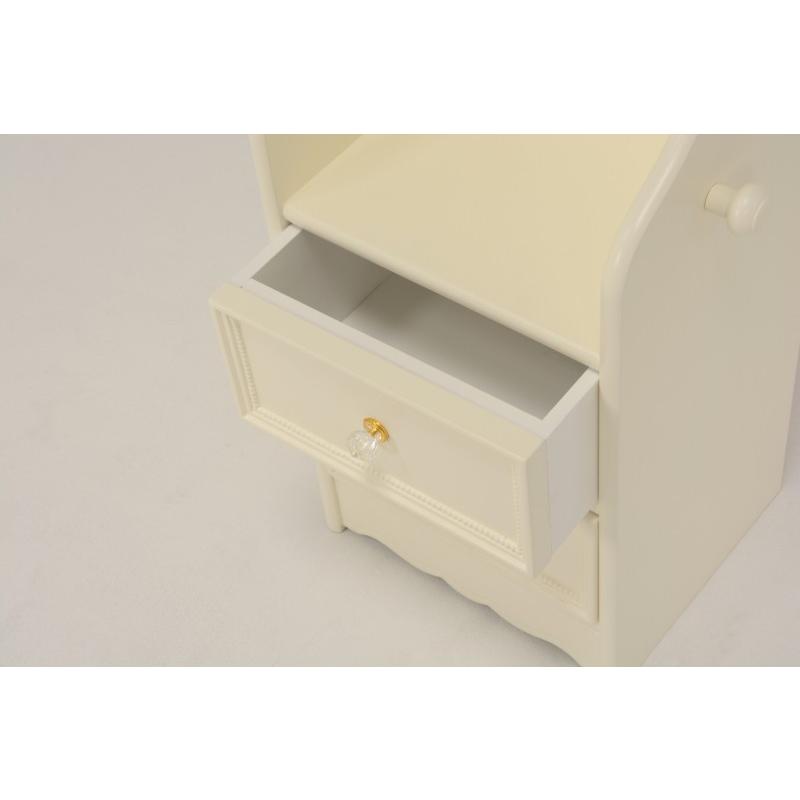 ランドセルラック引出し 収納家具棚  ランドセル棚 子供部屋 白家具クラシックRCC-1856WH |  | 03