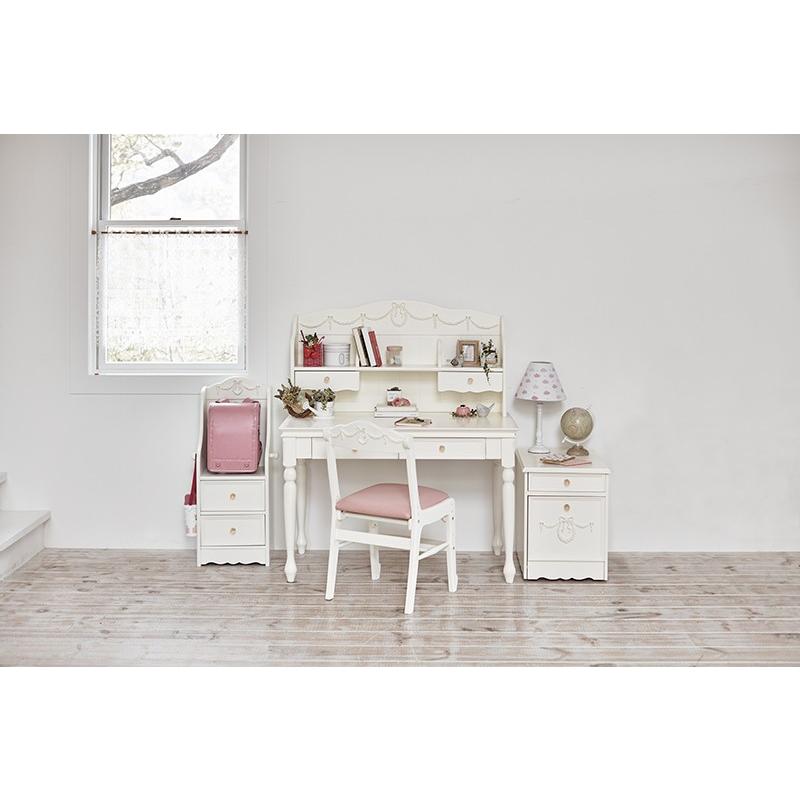 ランドセルラック引出し 収納家具棚  ランドセル棚 子供部屋 白家具クラシックRCC-1856WH |  | 08