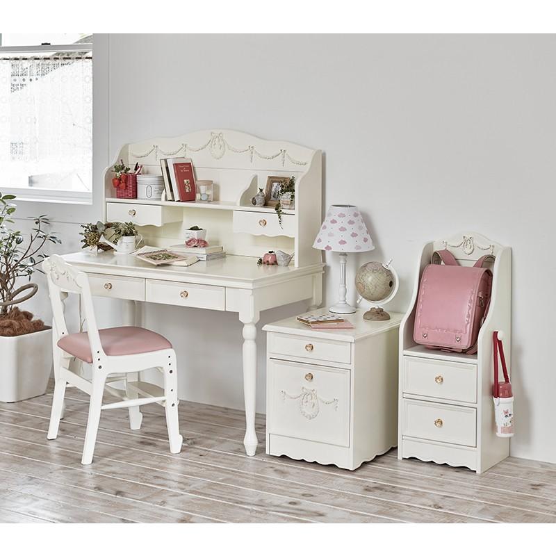 ランドセルラック引出し 収納家具棚  ランドセル棚 子供部屋 白家具クラシックRCC-1856WH |  | 09