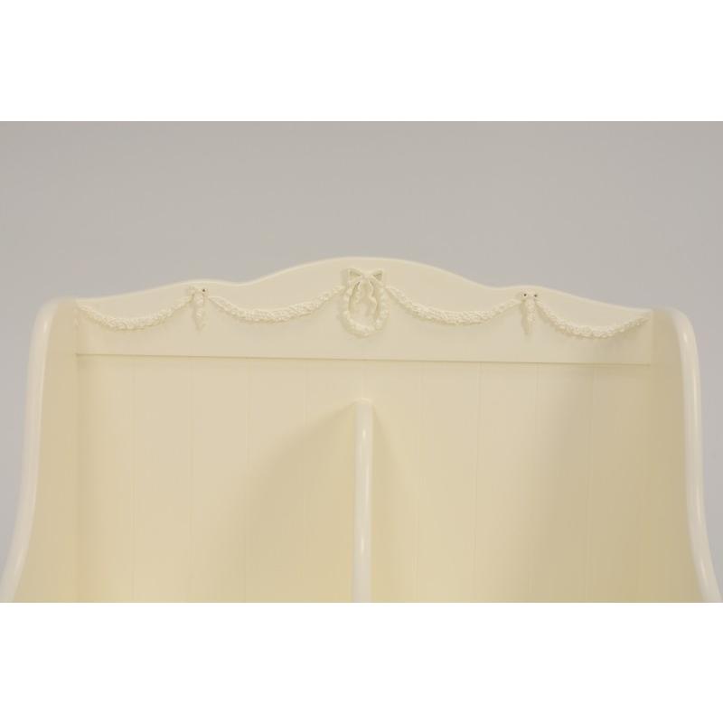 ランドセルラック 2人用引出し 収納家具棚  ランドセル棚 子供部屋 白家具クラシックRCC-1857WH |  | 01