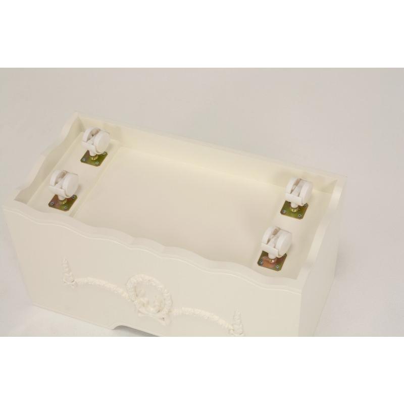 絵本ラック キャスター付き 本棚 おもちゃ収納 おもちゃ箱 絵本棚 引出し ラック ワゴン 棚 RCC-1858WH |  | 08