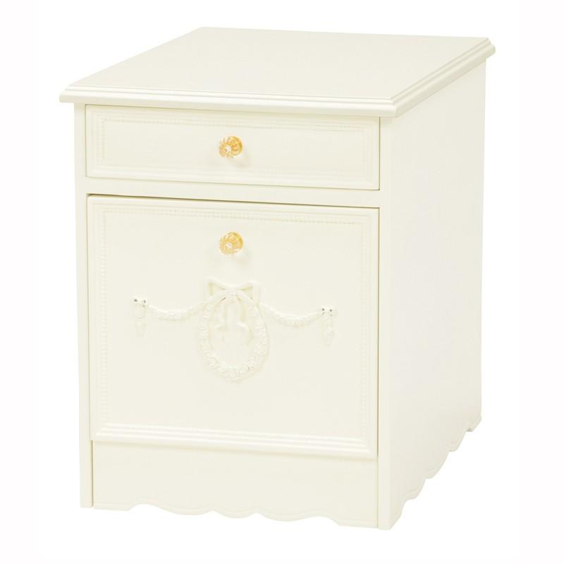 サイドチェスト サイドテーブル ソファーサイド  チェスト 棚 小物入れ ナイトテーブル  ミニチェスト デスクサイド RCH-1852WH | 