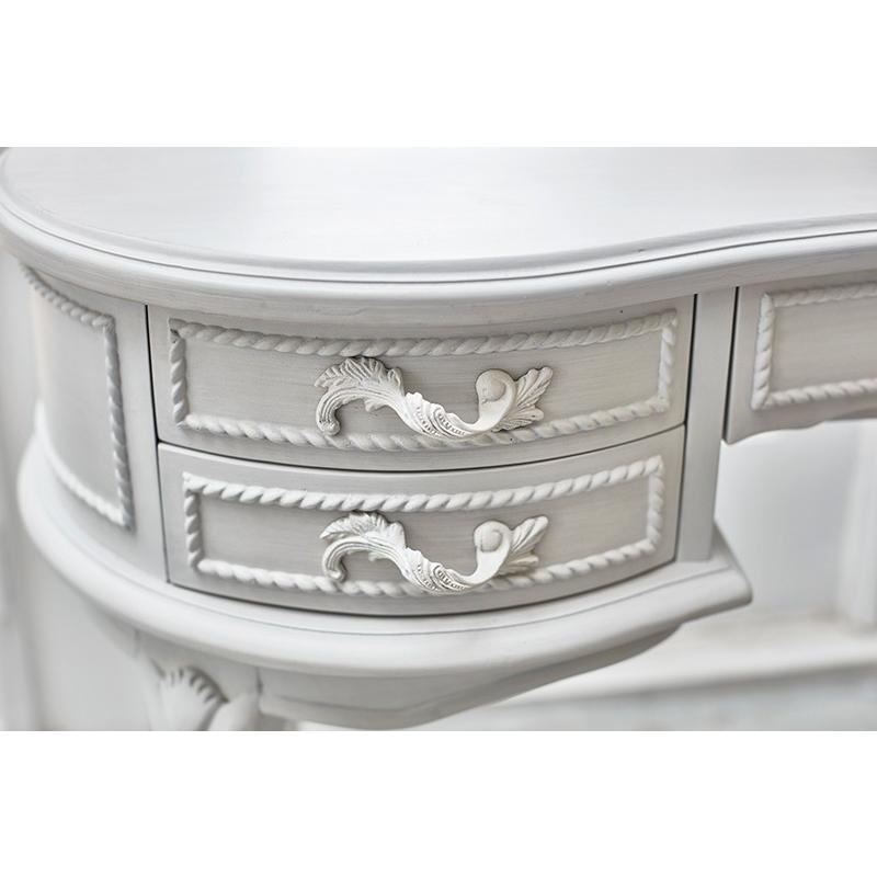 ドレッサー 三面鏡 ドレッサー デスクドレッサーテーブル ドレッサーデスク 収納 メイク ミラー 鏡 ヨーロピアン プリンセス RD-1367AW |  | 11