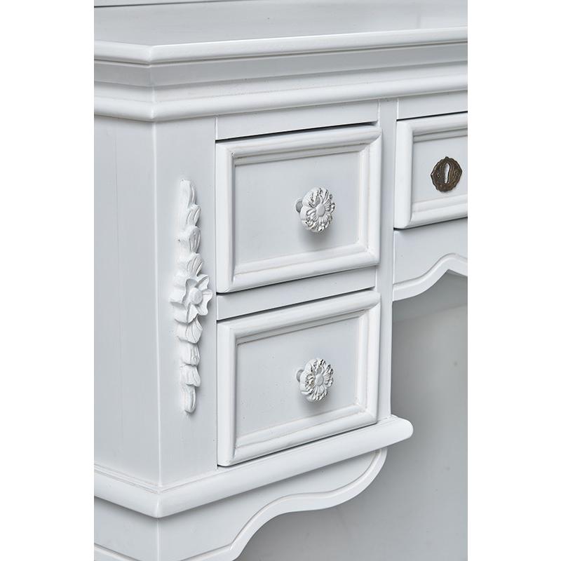 ドレッサーセット 椅子 スツールセット 三面鏡 ドレッサーテーブル ドレッサーデスク     テーブルチェアセット 3面鏡 RD-1585 |  | 10