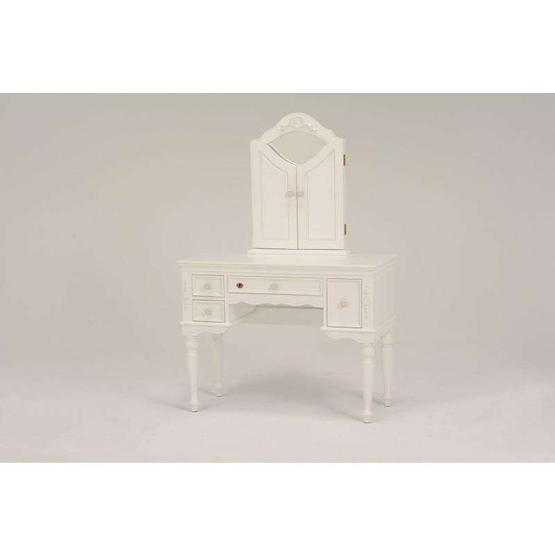 ドレッサーセット 椅子 スツールセット 三面鏡 ドレッサーテーブル ドレッサーデスク     テーブルチェアセット 3面鏡 RD-1585 |  | 08