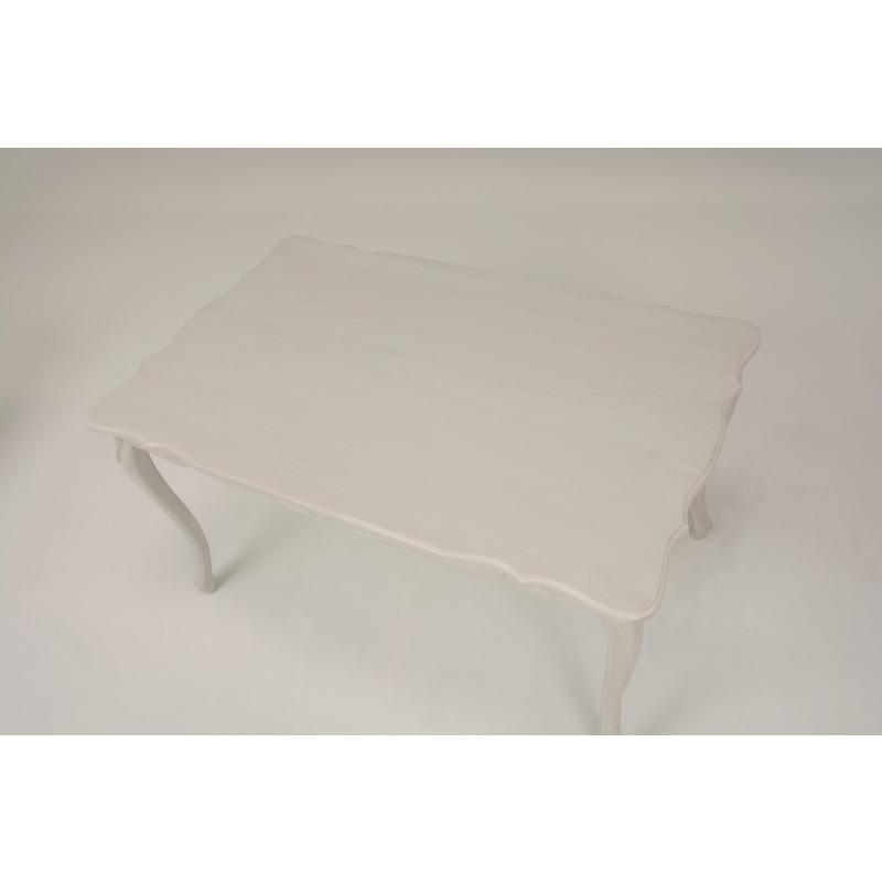 ダイニングテーブル 幅135cm ネコ脚 猫脚 ダイニング テーブル テーブル 4人用 4人掛け RKT-1692AW |  | 01