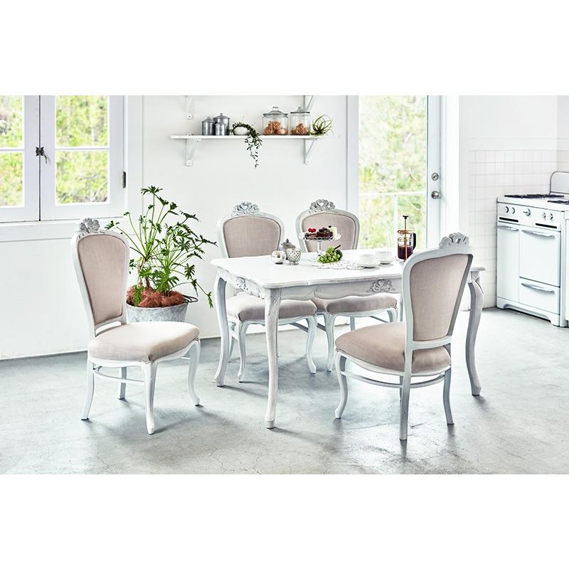 ダイニングテーブル 幅135cm ネコ脚 猫脚 ダイニング テーブル テーブル 4人用 4人掛け RKT-1692AW |  | 03