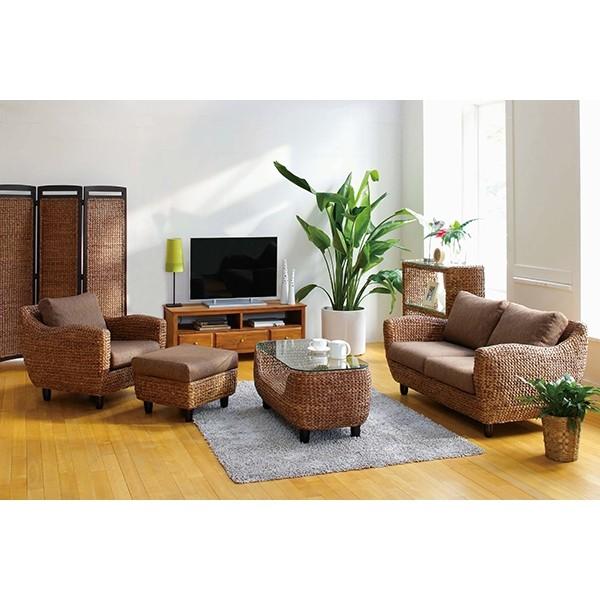 アームチェア 1人掛け 1人がけ ソファ アームチェア 椅子 いす  ウォーターヒヤシンス RL-1010BR-1C |  | 01