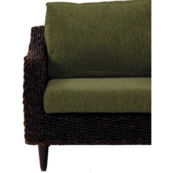 グランツシリーズ クッションカバー(２人掛用) グリーン 緑 2P【RL-1430C-2C-GR】 | 