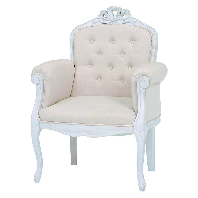 1人掛けチェアー チェアー 1人掛け 1人用1P 肘 チェア 椅子 いす イス 北欧 白家具 クラシック RL-1942AW-1C | 