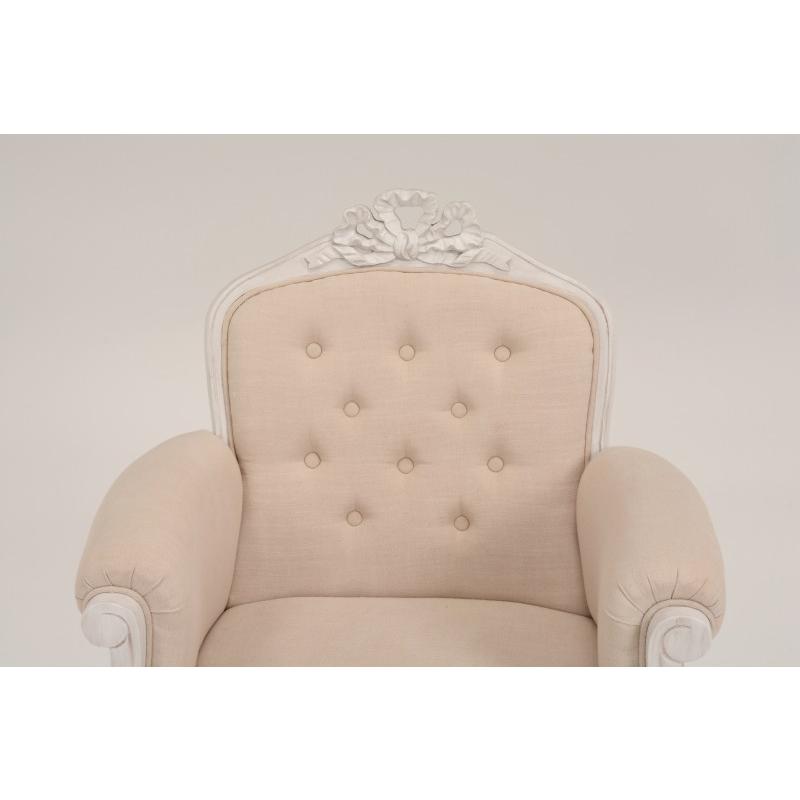 1人掛けチェアー チェアー 1人掛け 1人用1P 肘 チェア 椅子 いす イス 北欧 白家具 クラシック RL-1942AW-1C |  | 02