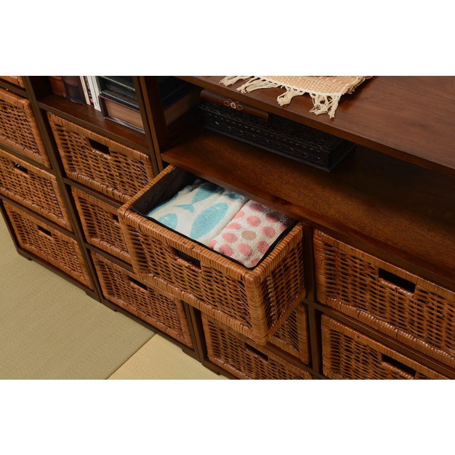 ランドリーチェスト ラック オープンラック 収納 ランドリー収納 棚 収納 カゴ  チェスト RN-1104 |  | 07