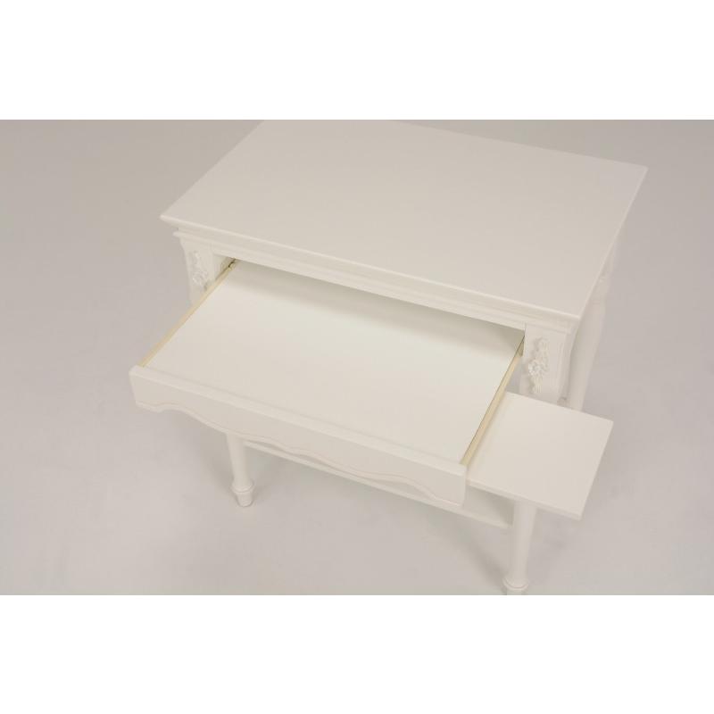 アンティーク風パソコンテーブル ワークデスク パソコンデスク PCデスク キーボードテーブル RT-1671 |  | 02