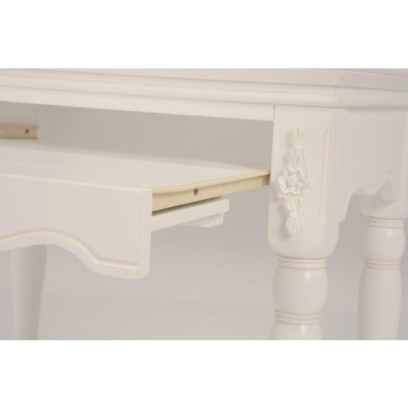 アンティーク風パソコンテーブル ワークデスク パソコンデスク PCデスク キーボードテーブル RT-1671 |  | 05