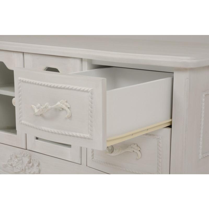 北欧風ボード 猫脚 テレビラック キャビネット テレビボード TV台 電話台 花台 テレビ台 RTV-13AW |  | 02