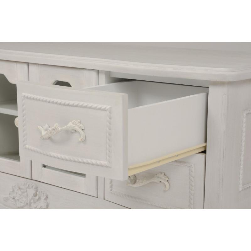 北欧風テレビボード テレビラック 猫脚 キャビネット TV台 電話台 花台 テレビ台 RTV-1364AW |  | 01