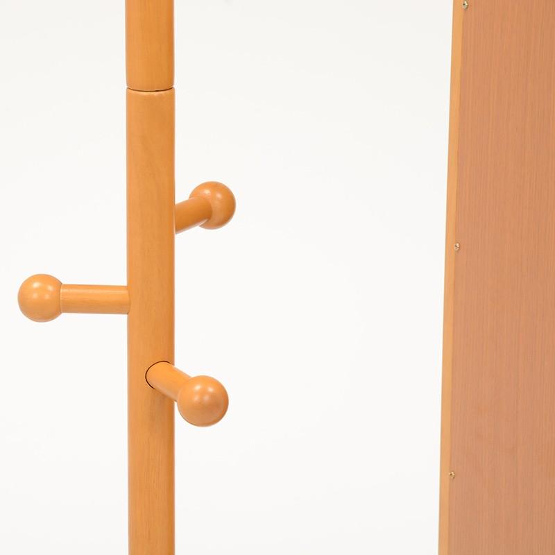 ミラーハンガーラック ハンガーミラーミラー スタンドミラー 鏡  ハンガー 掛け  全身鏡 帽子掛け 姿見 収納VD-7029NA |  | 02