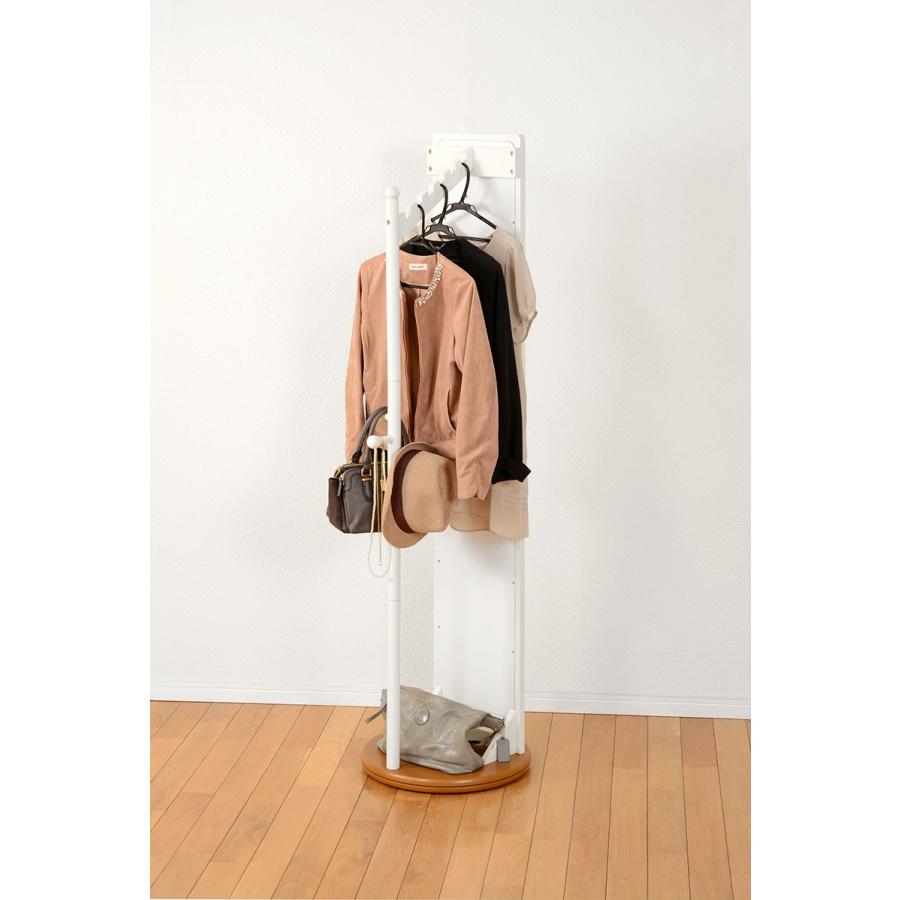 ミラーハンガーラック ハンガーミラーミラー スタンドミラー 鏡  ハンガー 掛け  全身鏡 帽子掛け 姿見 収納 VD-7029NW |  | 05