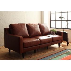 ヴィンテージスタンダードソファ Crack クラック 3P単品 レザーソファー カウチソファー 約幅180 三人掛けソファー 3人掛けソファー 合成皮革  040106460 | 