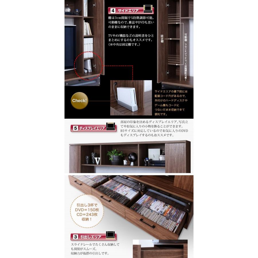 ハイタイプテレビボード LEGGENDA レジェンダ TVボード 約幅170 ウォールナット テレビ台 TV台 ローボード  040500020 |  | 05