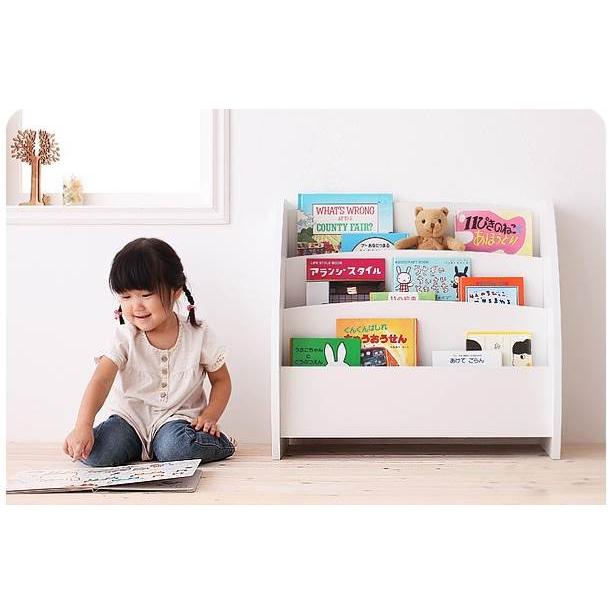 CREA クレアシリーズ 絵本ラック 幅65cm 子供部屋収納 子ども用家具 子供用本棚  040500071 |  | 02