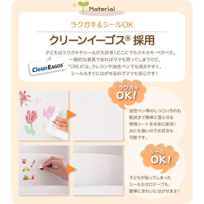 CREA クレアシリーズ 絵本ラック 幅65cm 子供部屋収納 子ども用家具 子供用本棚  040500071 |  | 04