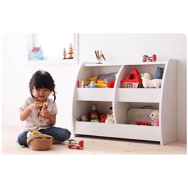 CREA クレアシリーズ おもちゃ箱 幅76cm 子供部屋収納 子ども用家具  040500073 |  | 02