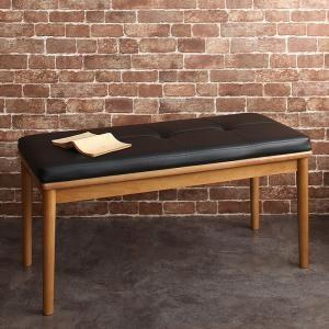 オーク無垢材テーブル　ヴィンテージデザインダイニング Lepus レプス ベンチ 2P | 