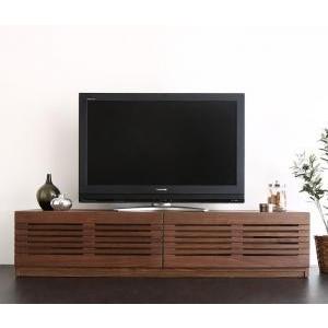 完成品 ルーバーデザインテレビボード 幅150cm テレビ台 ローボード テレビラック Suare スアレ 天然木 TV台 | 