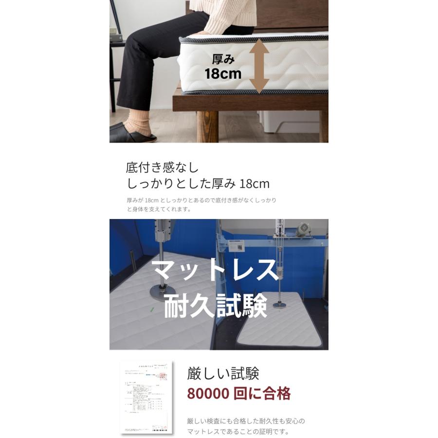 夜香スタンダード2  国産マット S シングル マットレス 日本製 ポケットコイルマットレス 寝具 シンプル |  | 07