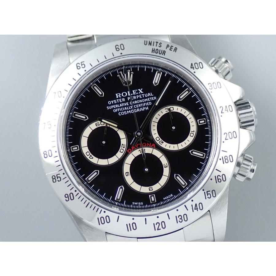 ロレックス デイトナ エルプリメロ Ref.16520 ステンレススチール ブラック文字盤 | コスモグラフ デイトナ | 02