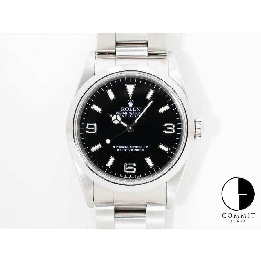 ロレックス エクスプローラーI Ref.14270 ステンレススチール ブラック文字盤 オイスターブレスレット | エクスプローラー（ROLEX）
