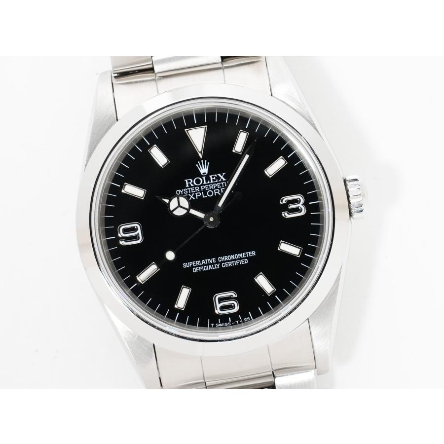 ロレックス エクスプローラーI Ref.14270 ステンレススチール ブラック文字盤 オイスターブレスレット | エクスプローラー（ROLEX） | 02