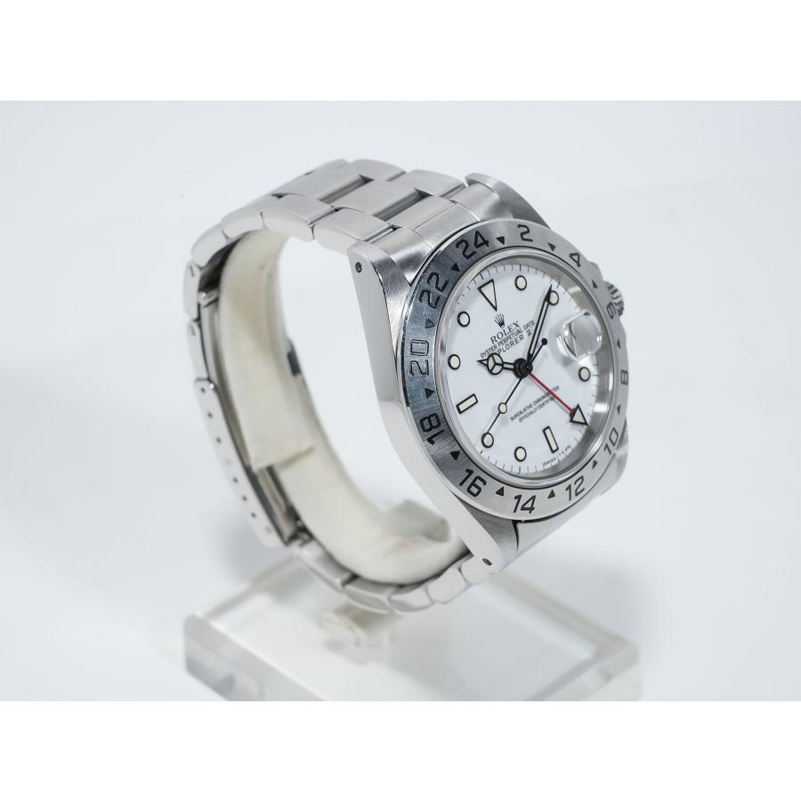 ロレックス エクスプローラーII Ref.16570 ステンレススチール ホワイト文字盤 オイスターブレスレット | エクスプローラーII | 04