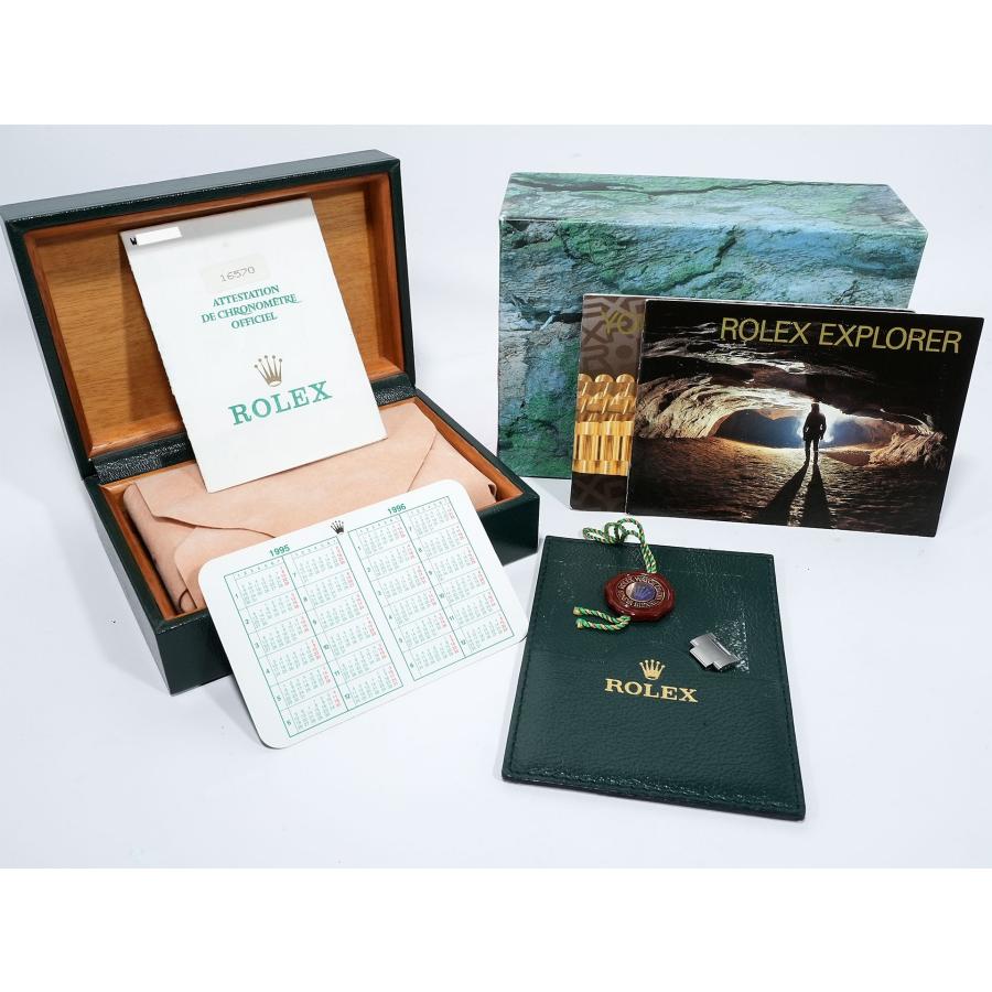 ロレックス エクスプローラーII Ref.16570 ステンレススチール ホワイト文字盤 オイスターブレスレット | エクスプローラーII | 09