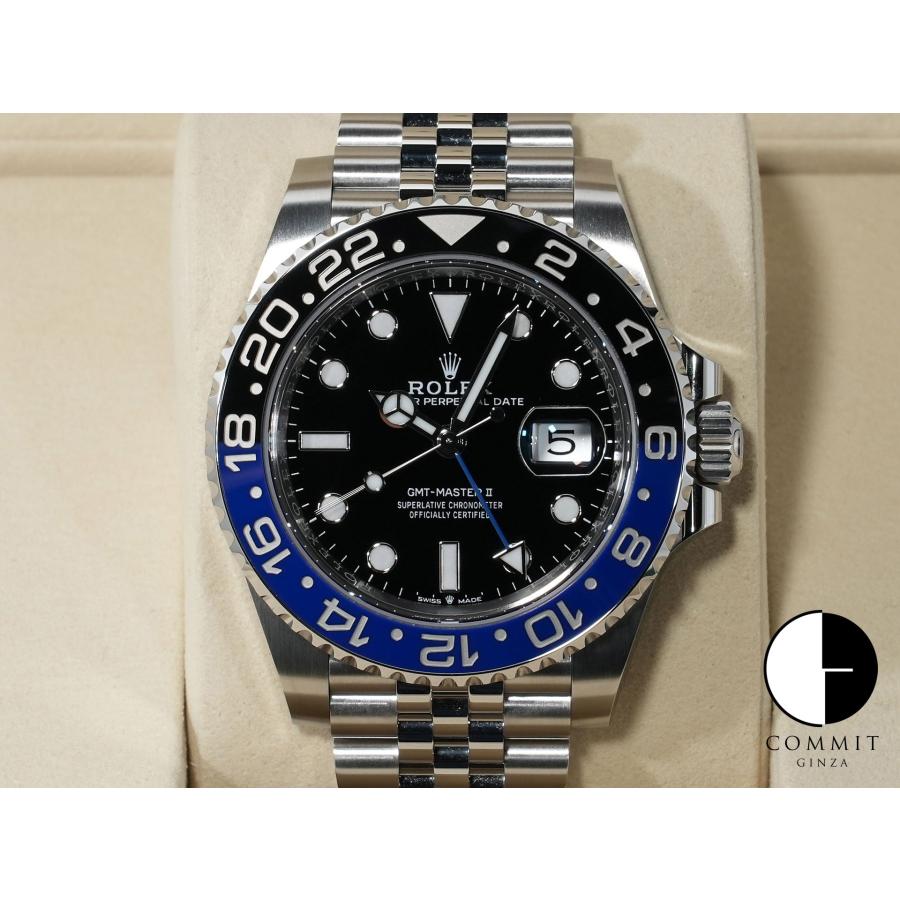 ロレックス GMTマスターII Ref.126710BLNR ステンレススチール ブラック文字盤 ジュビリーブレスレット | GMTマスター