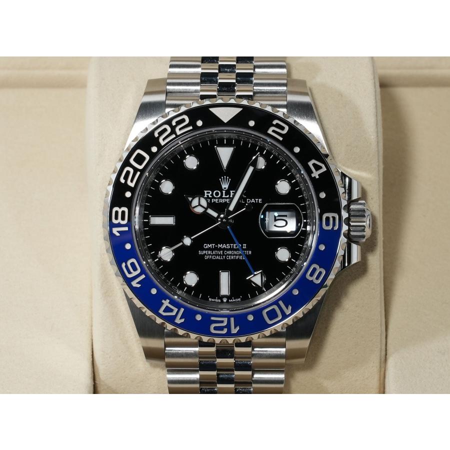 ロレックス GMTマスターII Ref.126710BLNR ステンレススチール ブラック文字盤 ジュビリーブレスレット | GMTマスター | 01