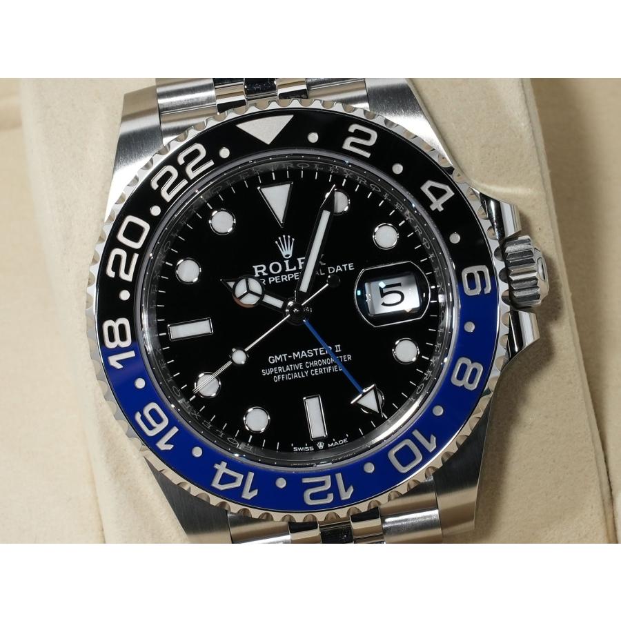 ロレックス GMTマスターII Ref.126710BLNR ステンレススチール ブラック文字盤 ジュビリーブレスレット | GMTマスター | 02