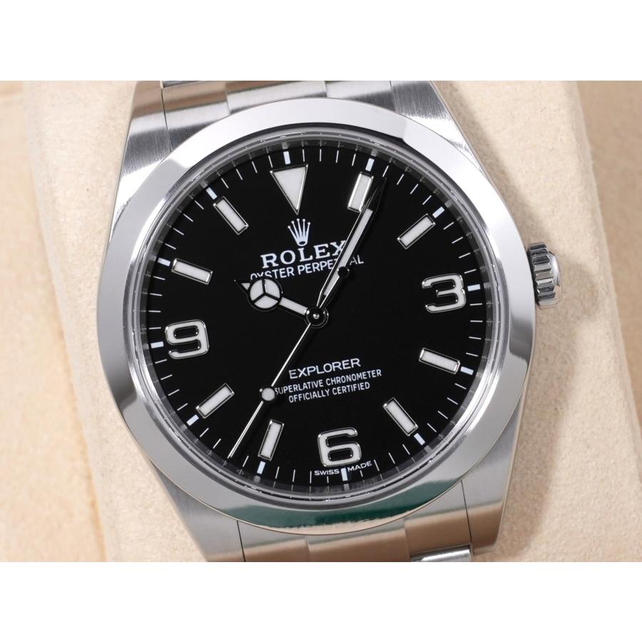ロレックス エクスプローラーI Ref.214270 ステンレススチール ブラック文字盤 オイスターブレスレット | エクスプローラー（ROLEX） | 02