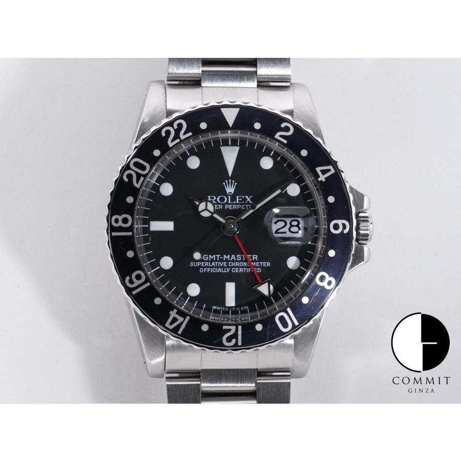 ロレックス GMTマスター Ref.1675 ステンレススチール ブラック文字盤 オイスターブレスレット | GMTマスター
