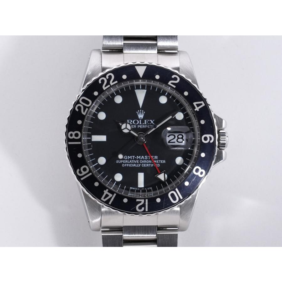 ロレックス GMTマスター Ref.1675 ステンレススチール ブラック文字盤 オイスターブレスレット | GMTマスター | 01