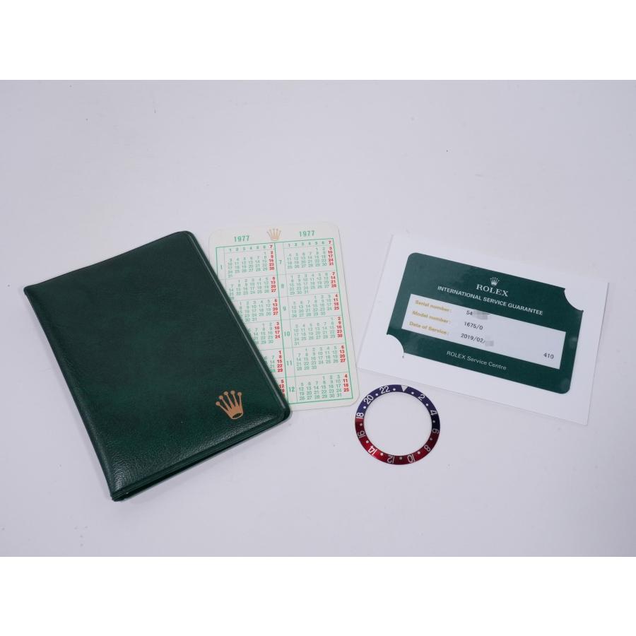 ロレックス GMTマスター Ref.1675 ステンレススチール ブラック文字盤 オイスターブレスレット | GMTマスター | 09