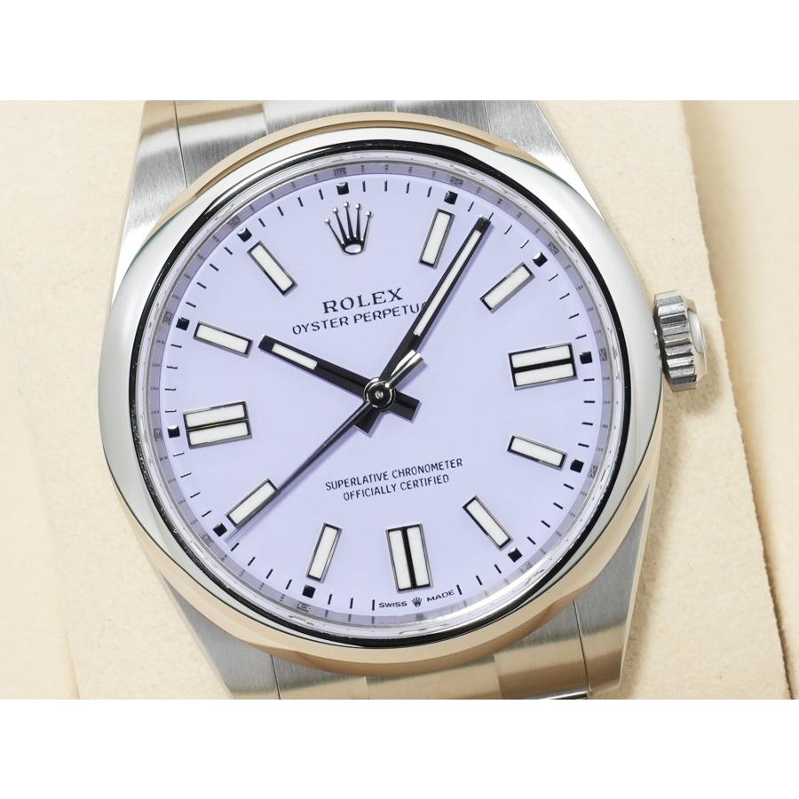 ロレックス オイスターパーペチュアル41 Ref.134300 ステンレススチール ラベンダー文字盤 | オイスター パーペチュアル | 02