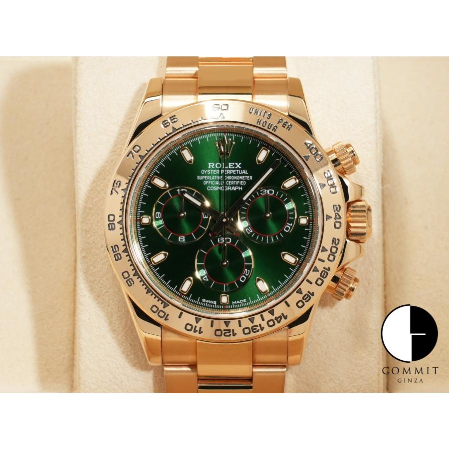 ロレックス デイトナ Ref.116508 18KYG グリーン文字盤 | コスモグラフ デイトナ