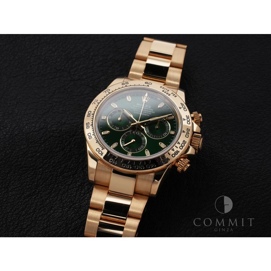 ロレックス デイトナ Ref.116508 18KYG グリーン文字盤 | コスモグラフ デイトナ | 10