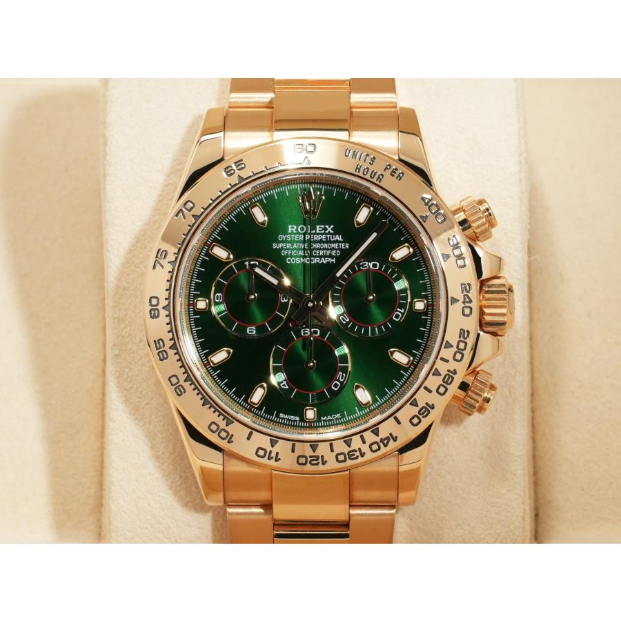 ロレックス デイトナ Ref.116508 18KYG グリーン文字盤 | コスモグラフ デイトナ | 01