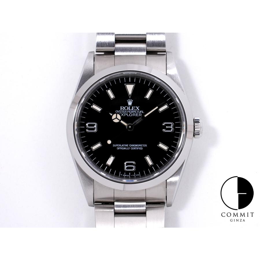 ロレックス エクスプローラーI Ref.14270 ステンレススチール ブラック文字盤 オイスターブレスレット | エクスプローラー（ROLEX）