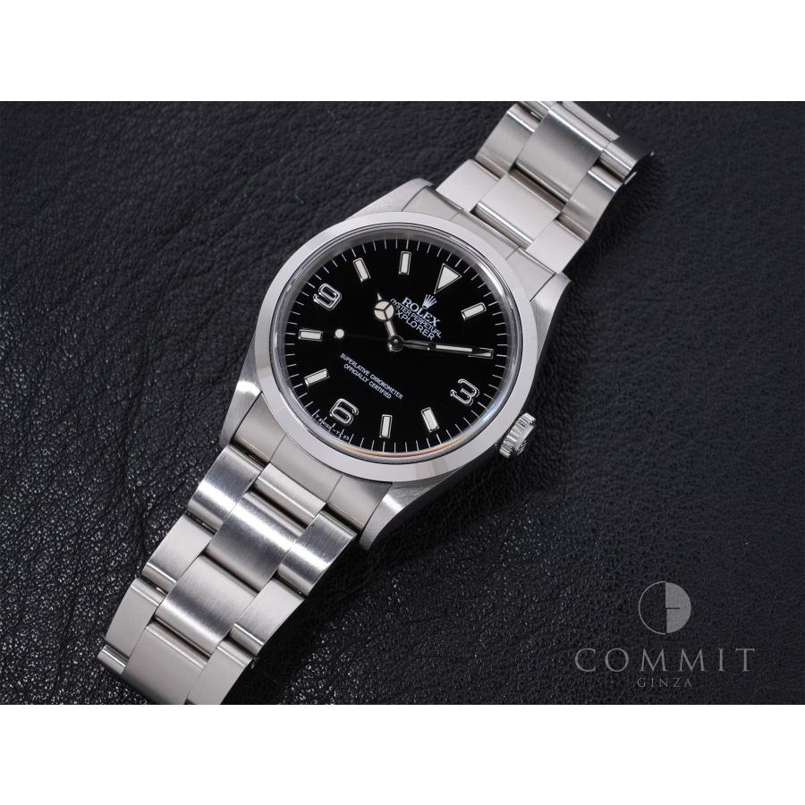 ロレックス エクスプローラーI Ref.14270 ステンレススチール ブラック文字盤 オイスターブレスレット | エクスプローラー（ROLEX） | 10