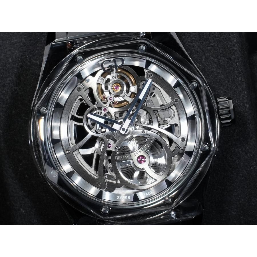 ジラールペルゴ ロレアート アブソルート ライト & シェード Ref.81071-43-2022-1CX サファイア & チタン スケルトン文字盤 | ジラール・ペルゴ | 02