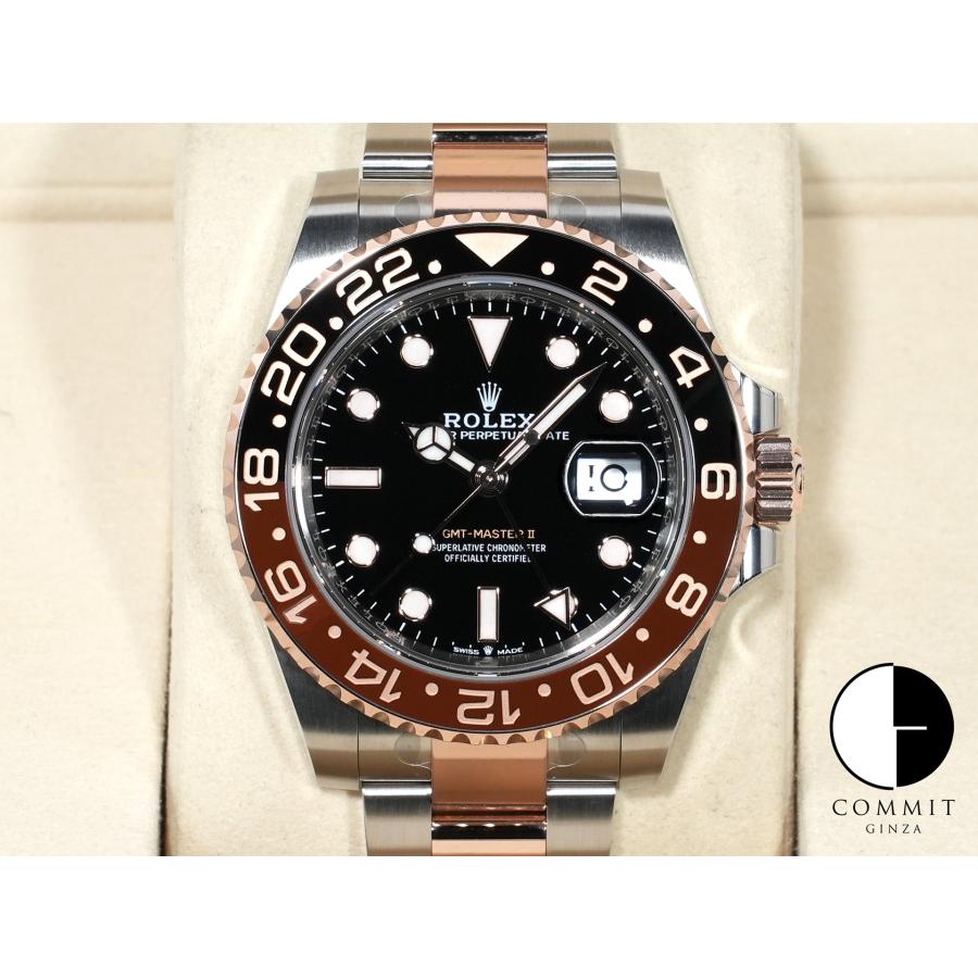 ロレックス GMTマスターII Ref.126711CHNR ステンレススチール/エバーローズゴールド ブラック文字盤 オイスターブレスレット | GMTマスター